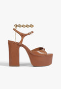 Lys Leather Sandal 5 Miele Leather - Schutz Shoes
