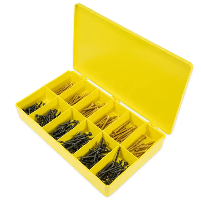 M-Series 6708TF (M602) Opaque Safety Yellow 12 Compartment Box