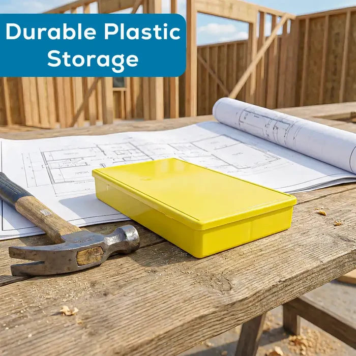 M-Series 6708TF (M602) Opaque Safety Yellow 12 Compartment Box