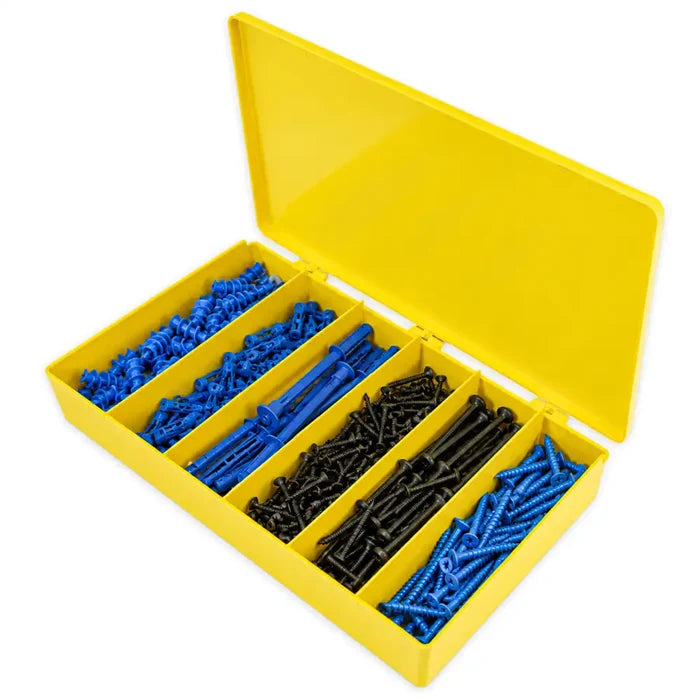 M-Series 6710TF (M606) Opaque Safety Yellow 6 Compartment Box