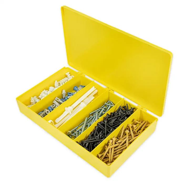 M-Series 6710TF (M606) Opaque Safety Yellow 6 Compartment Box