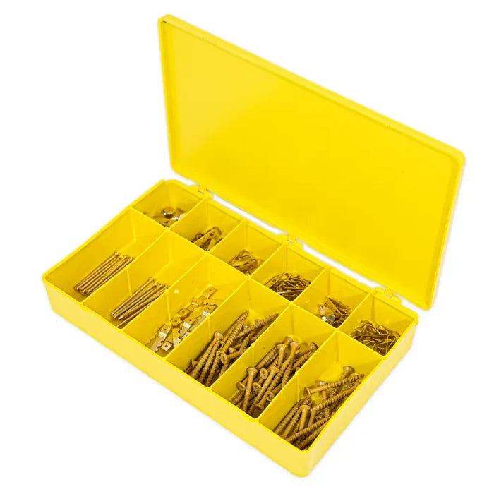 M-Series 6712TF (M612) Opaque Safety Yellow 12 Compartment Box