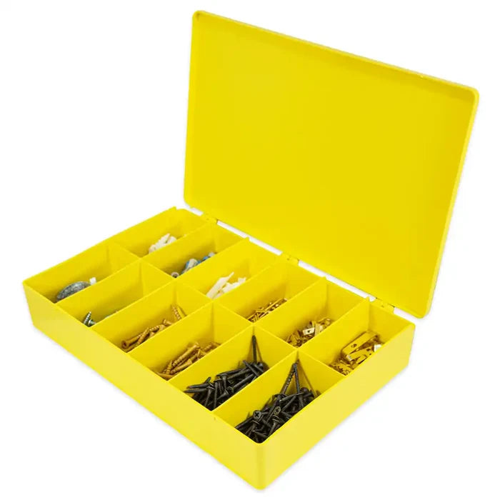 M-Series 6722TF (M812) Opaque Safety Yellow 12 Compartment Box