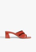 Madeline Mid Sandal 5 Caiena Red Leather - Schutz Shoes