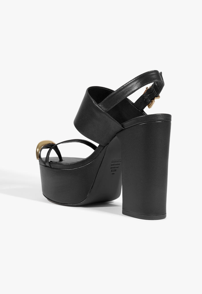 Mandy Platform Leather Sandal - Schutz Shoes