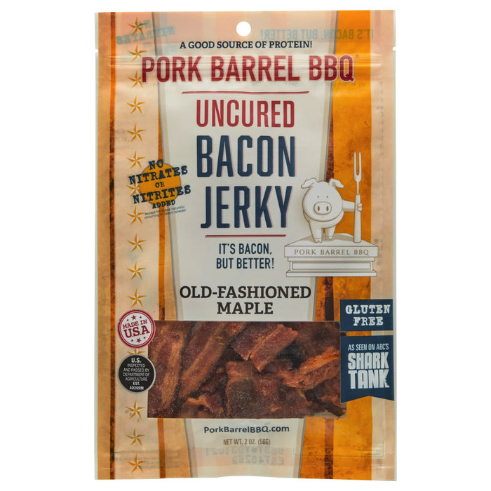 Maple Bacon Jerky - 2 oz Bag