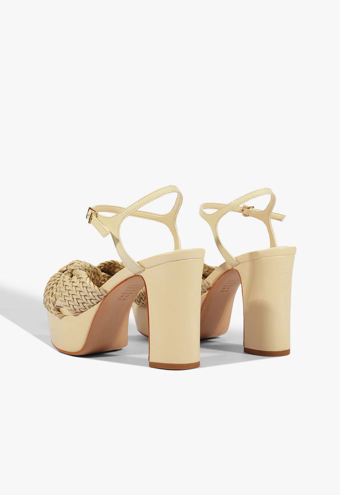 Marbella Leather Platform Sandal - Schutz Shoes