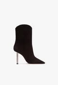 Marjorie Nubuck Bootie 5 Black Nubuck - Schutz Shoes