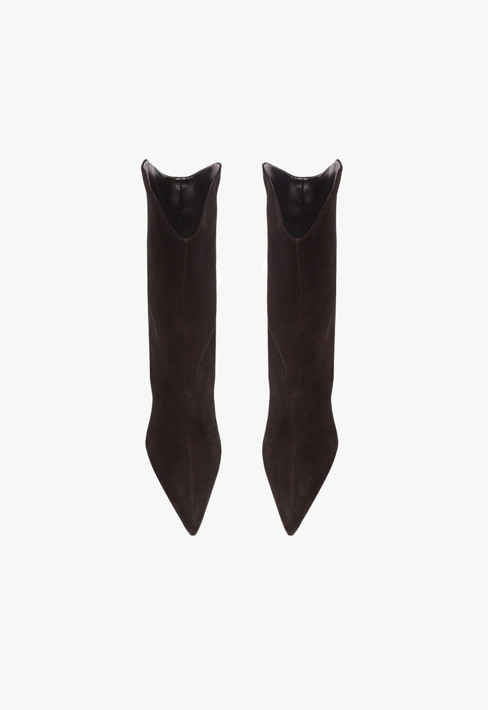 Marjorie Nubuck Bootie - Schutz Shoes