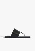 Martha Leather Sandal 5 Black Leather - Schutz Shoes