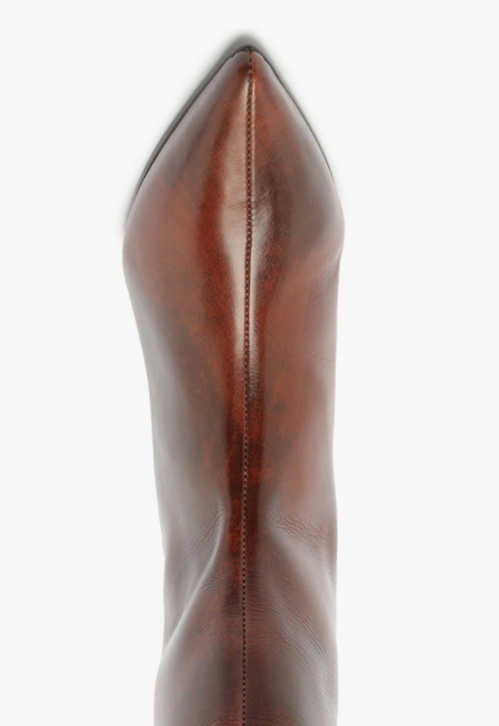 Maryana Lo Leather Boot - Schutz Shoes