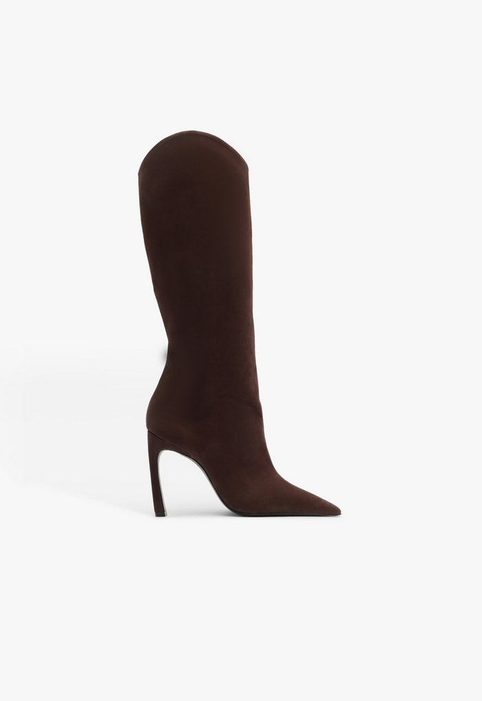 Maryana Sculpt Suede Boot - Schutz Shoes