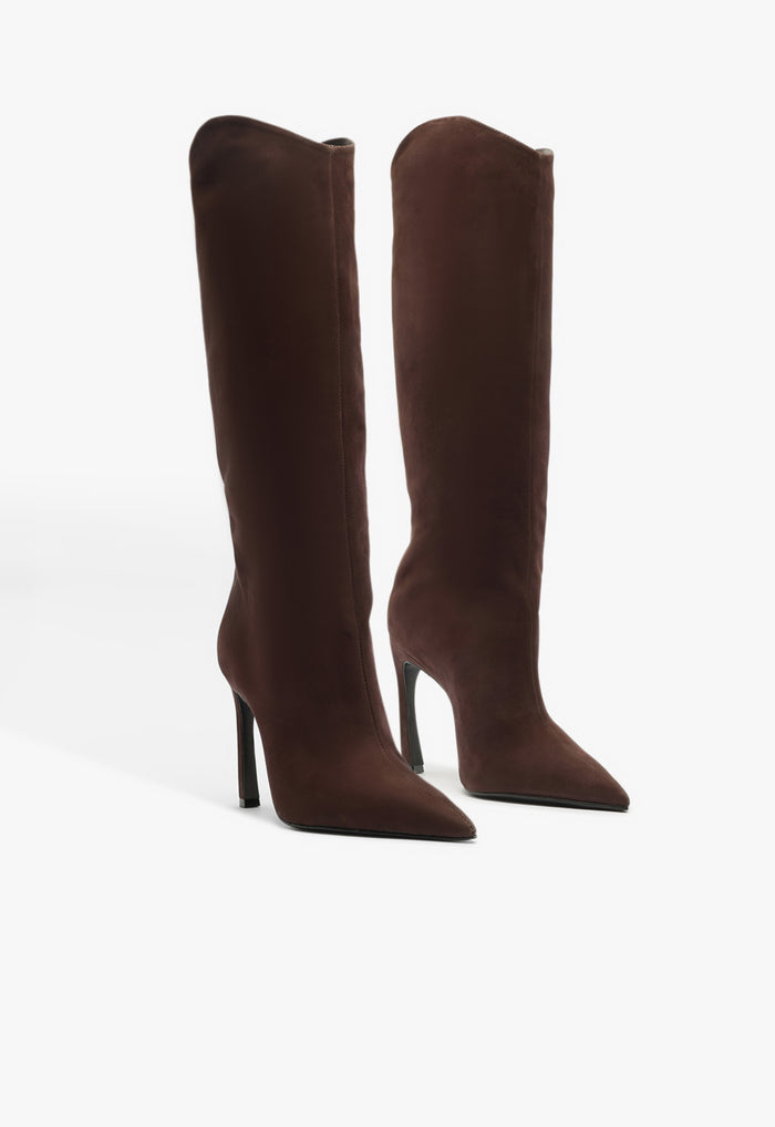 Maryana Sculpt Suede Boot - Schutz Shoes
