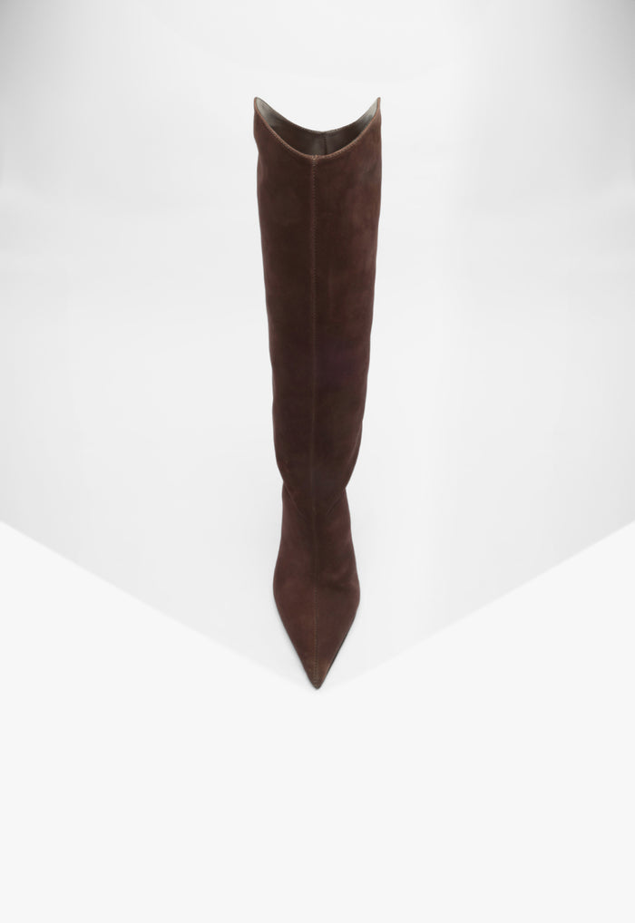 Maryana Sculpt Suede Boot - Schutz Shoes