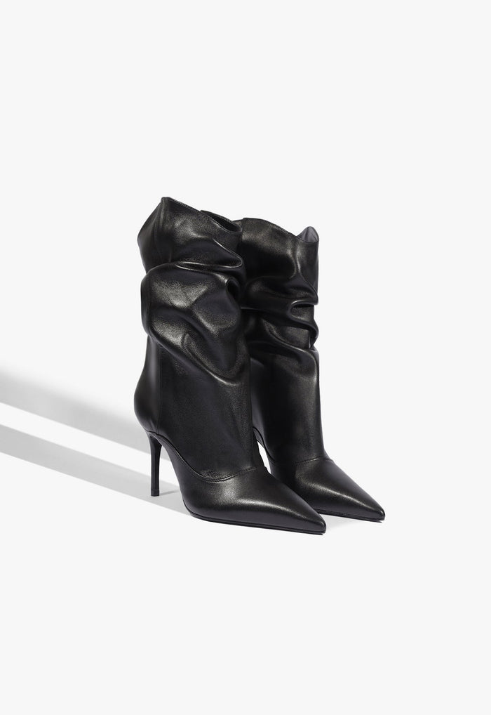 Maryana Slouch Leather Bootie - Schutz Shoes