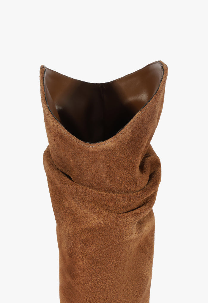 Maryana Slouch Nubuck Bootie - Schutz Shoes
