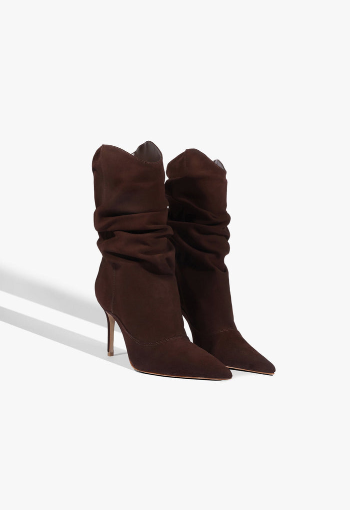 Maryana Slouch Suede Bootie - Schutz Shoes