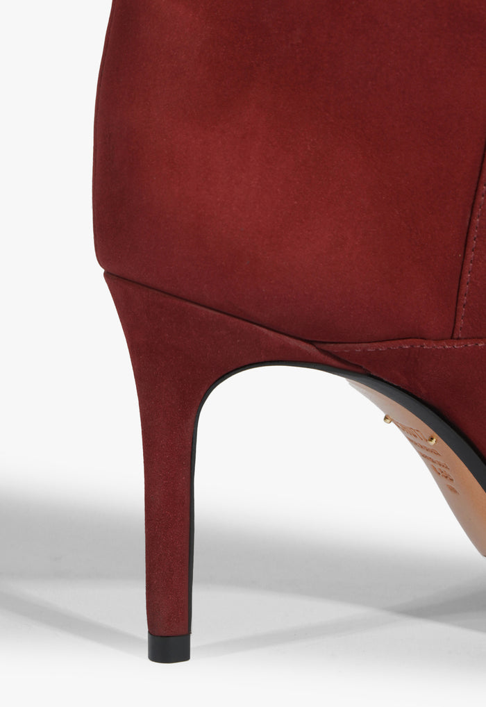 Maryana Up Slouch Nubuck Boot - Schutz Shoes