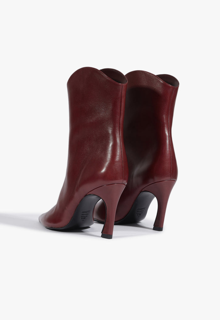 Maryann Curve Leather Bootie - Schutz Shoes