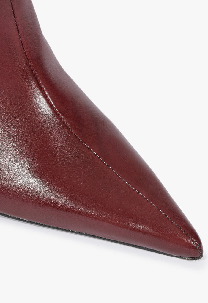 Maryann Curve Leather Bootie - Schutz Shoes