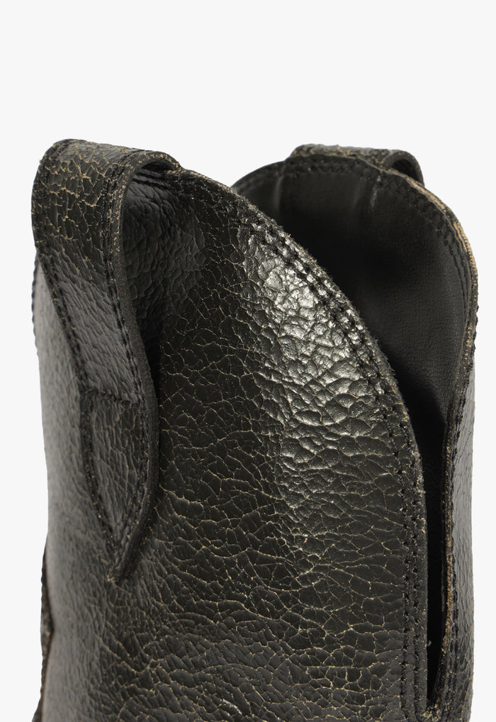 Maryann Curve West Leather Bootie - Schutz Shoes