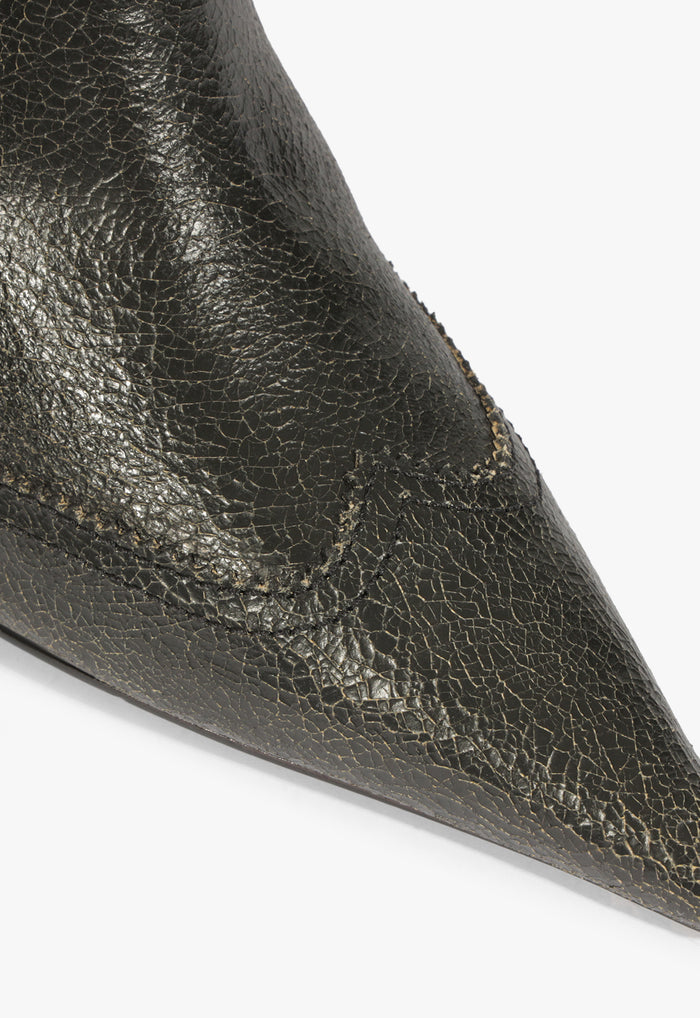 Maryann Curve West Leather Bootie - Schutz Shoes