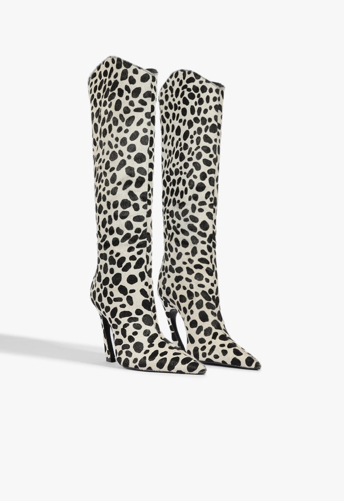 Maryann Up Curve Calf Hair Boot - Schutz Shoes