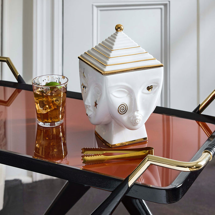 Masquerade Ice Bucket - styled view