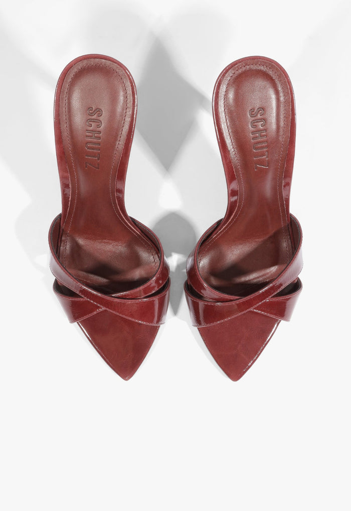 Maxie Mule Leather Sandal - Schutz Shoes
