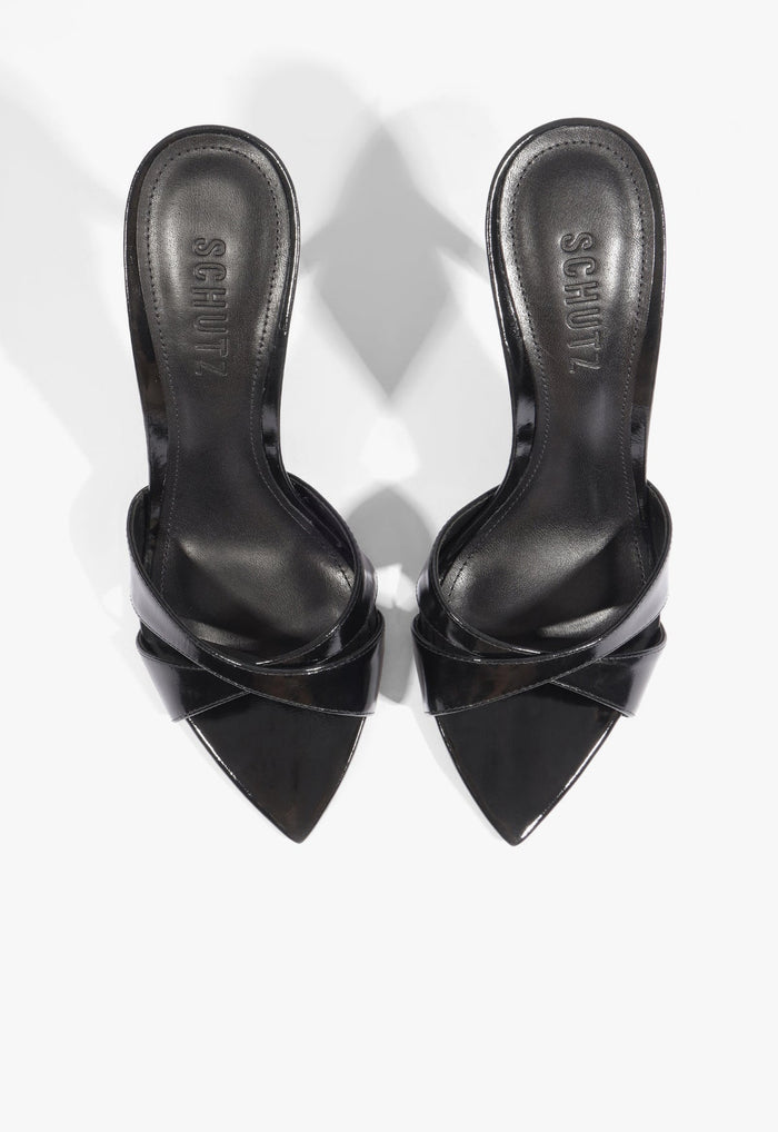 Maxie Mule Leather Sandal - Schutz Shoes