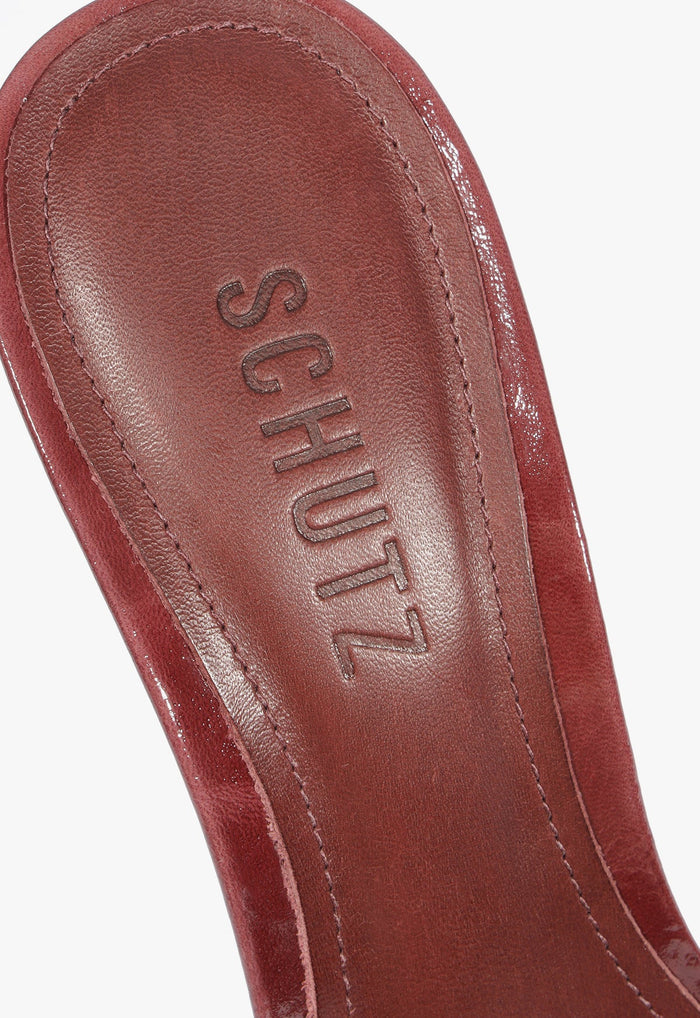 Maxie Mule Leather Sandal - Schutz Shoes