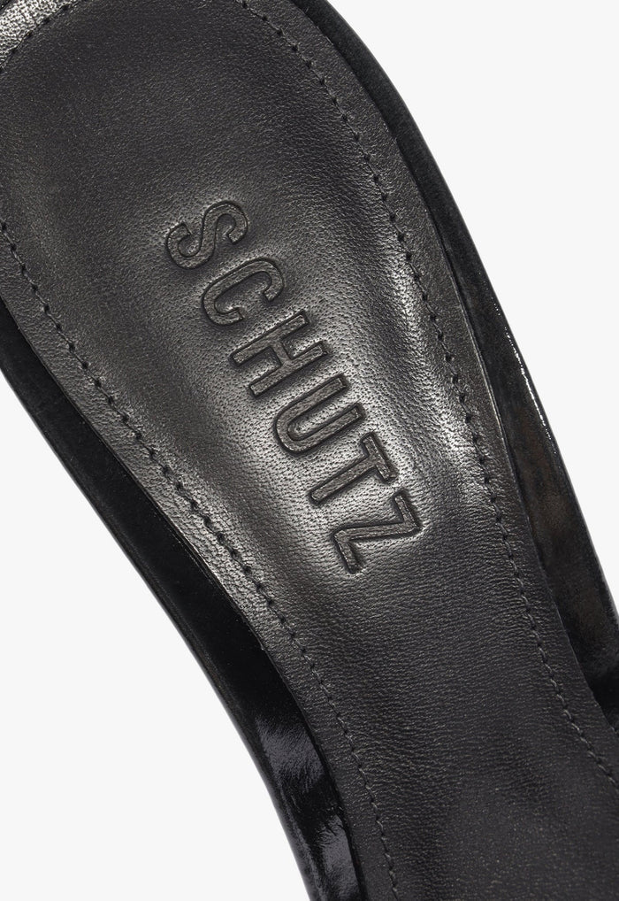 Maxie Mule Leather Sandal - Schutz Shoes