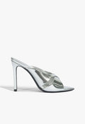 Maxine Mule Metallic Sandal 5 Silver Metallic - Schutz Shoes