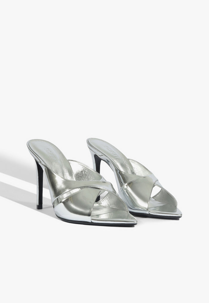 Maxine Mule Metallic Sandal - Schutz Shoes