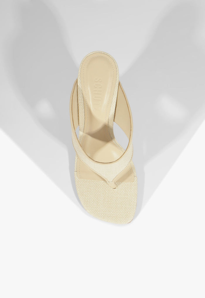 Maya Raffia Wedge Sandal - Schutz Shoes