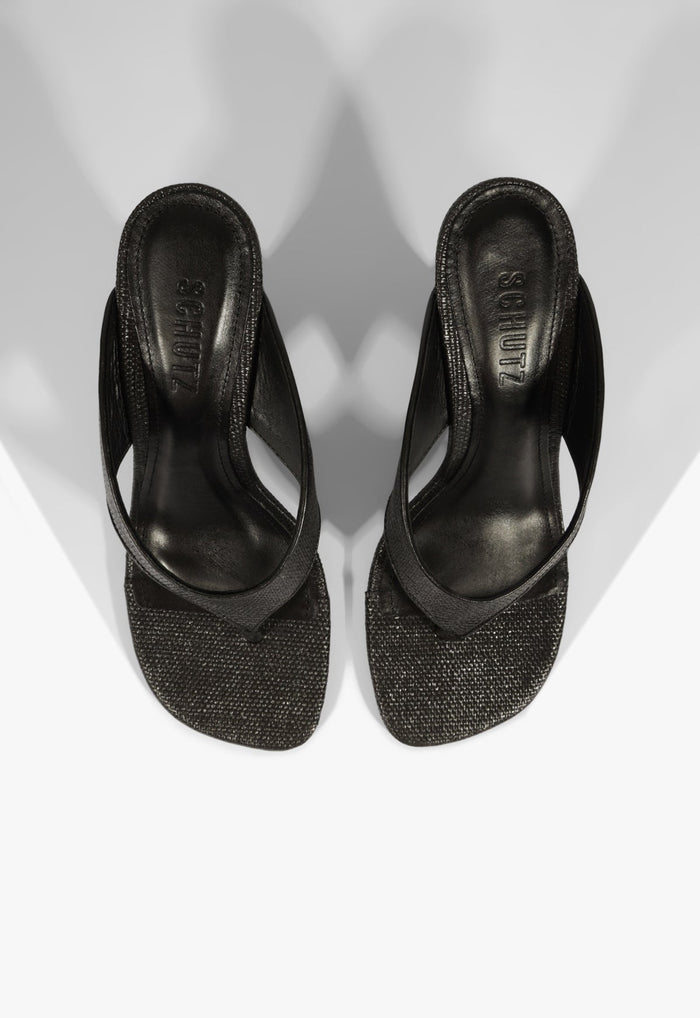 Maya Raffia Wedge Sandal - Schutz Shoes
