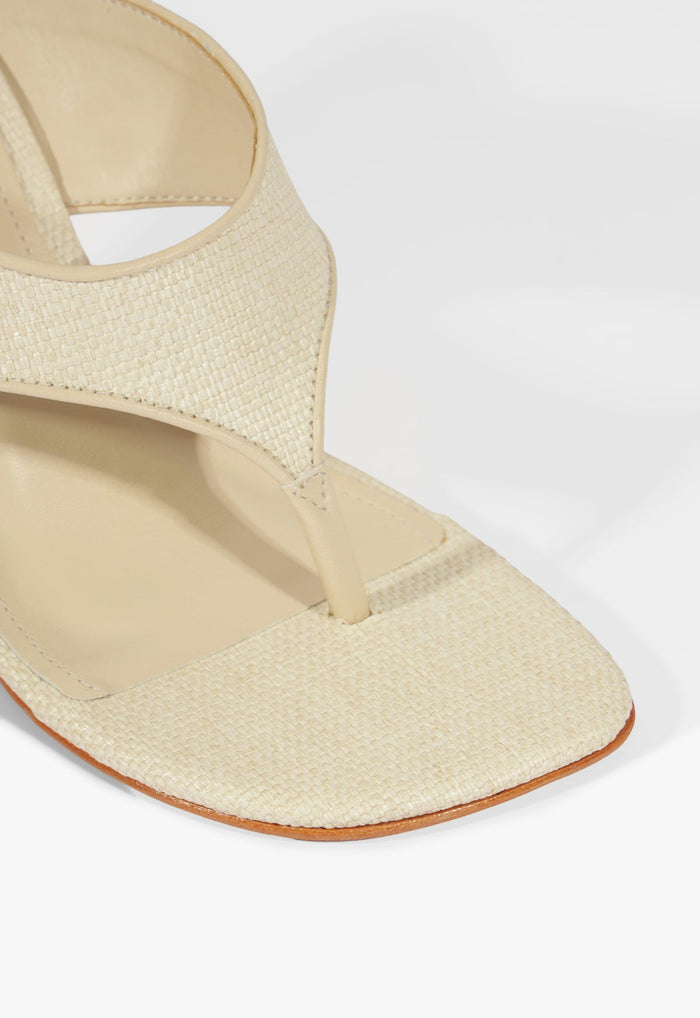Maya Raffia Wedge Sandal - Schutz Shoes