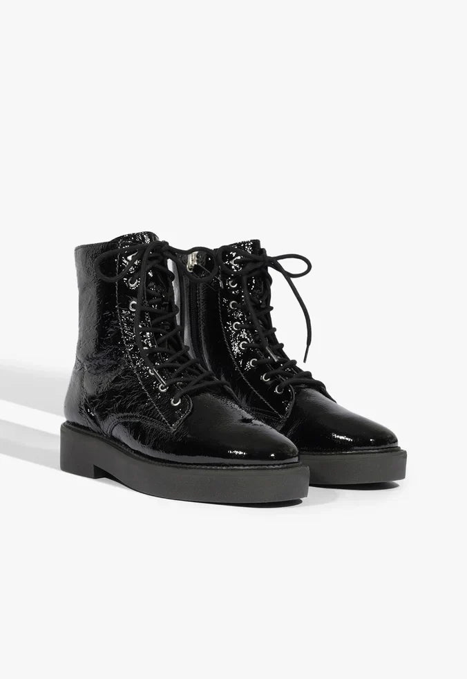 Mckenzie Patent Leather Bootie - Schutz Shoes