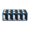 medium arcade lacquer box blue - front view