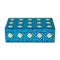 Basketweave Medium Lacquer Box - styled view