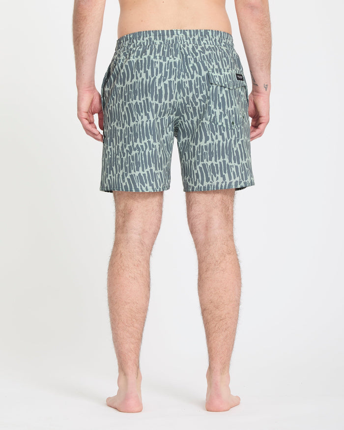 Melange Trunk 17" Boardshort - Tradewinds