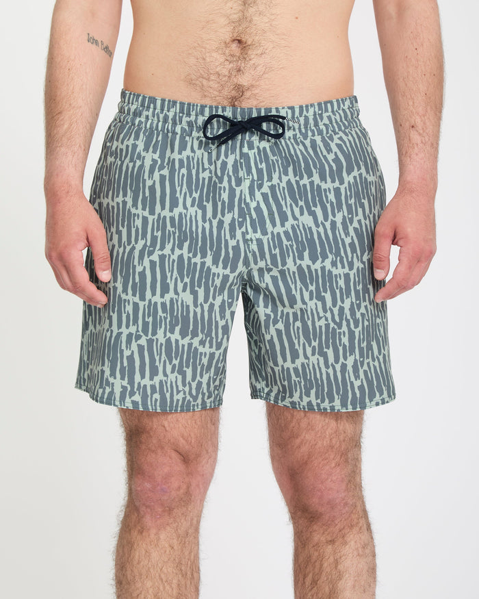 Melange Trunk 17" Boardshort - Tradewinds