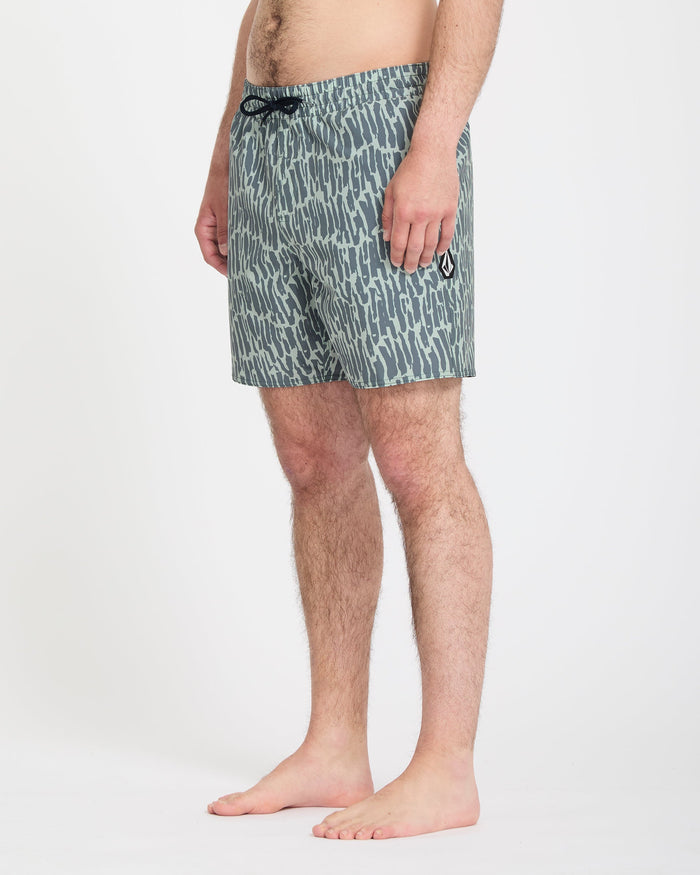 Melange Trunk 17" Boardshort - Tradewinds