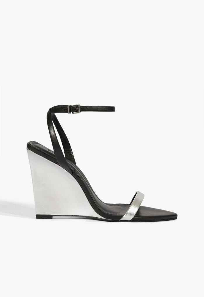 Melanie Sandal 5 Silver Metallic - Schutz Shoes