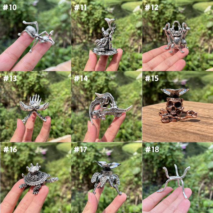 Metal Crystal Sphere Holder - Shop