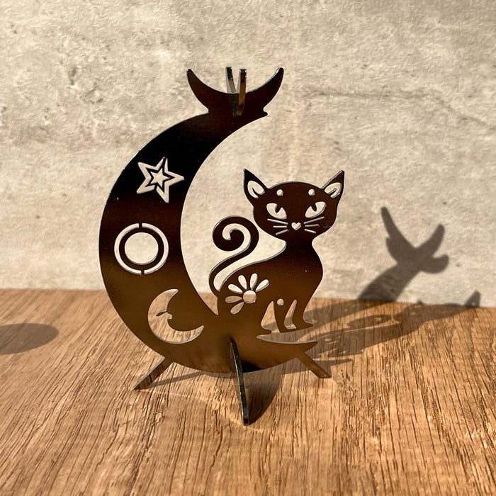 Cat and Moon