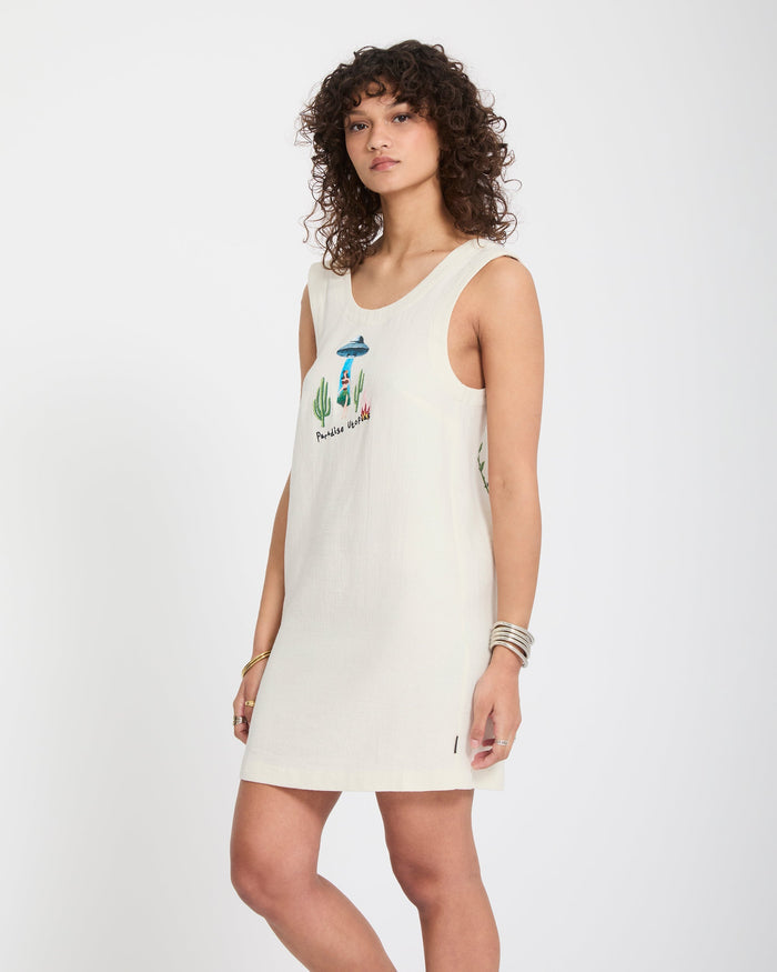 Mickey Mason Dress - Dirty White