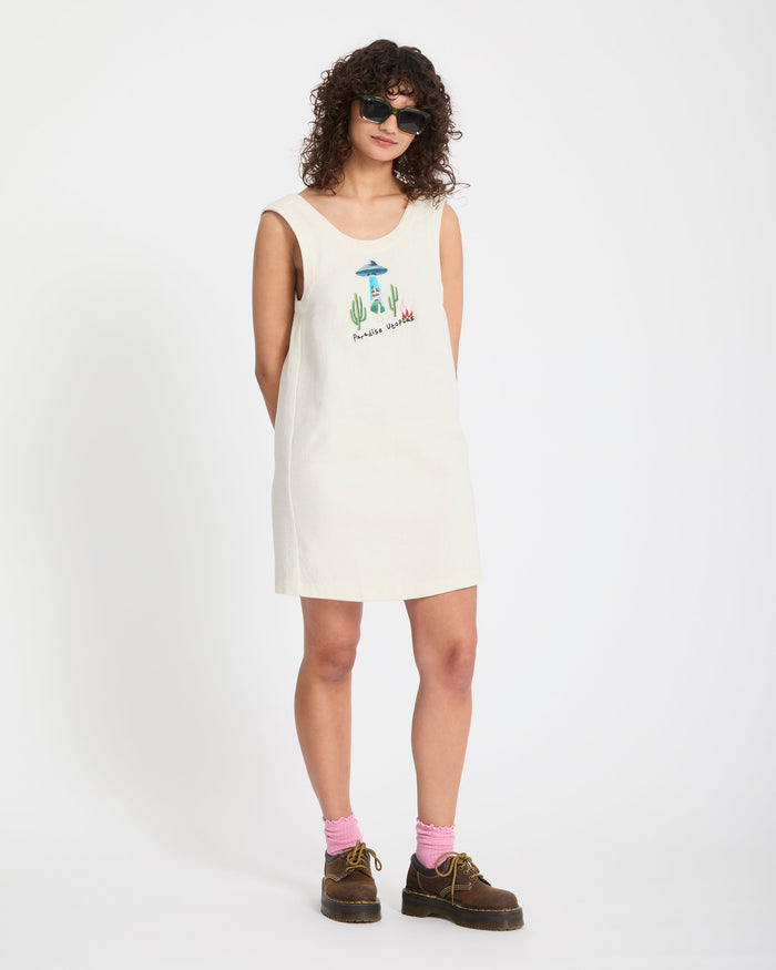 Mickey Mason Dress - Dirty White