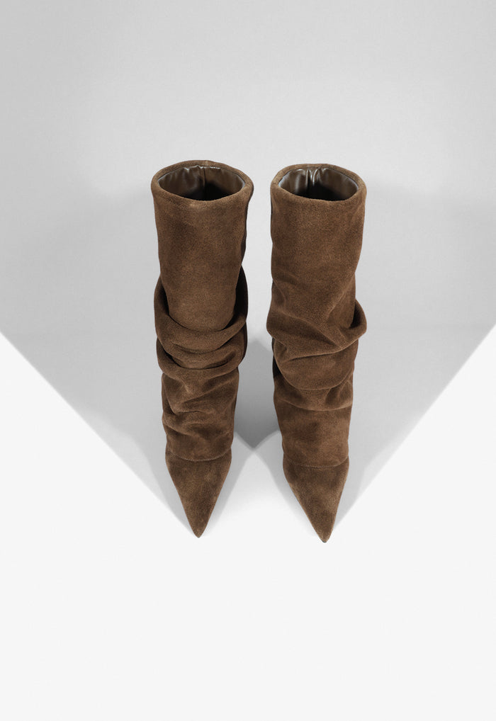 Mikki Cloak Suede Bootie - Schutz Shoes