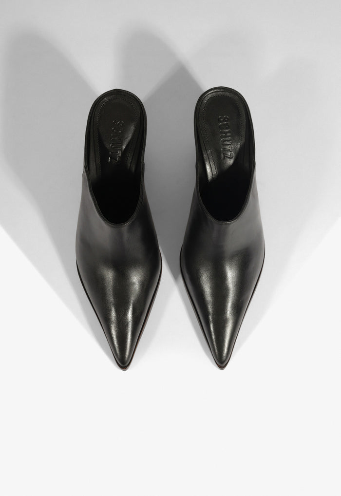 Mikki Mule Leather Pump - Schutz Shoes